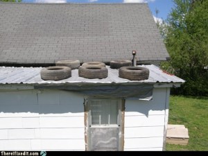 Hmmm, roof installation methods are seriously substandard!
